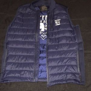 David bittin fleece vest